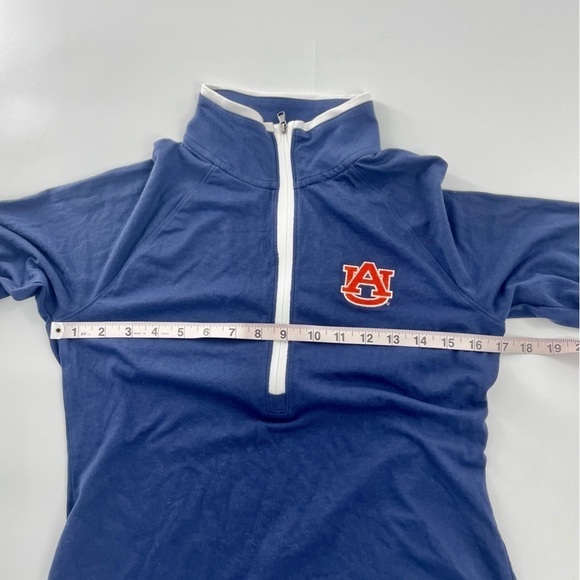 Under Armour Auburn Tigers Team Issue Navy Blue 1/4 Zip Pullover Jacket NWOT S - Picture 7 of 9
